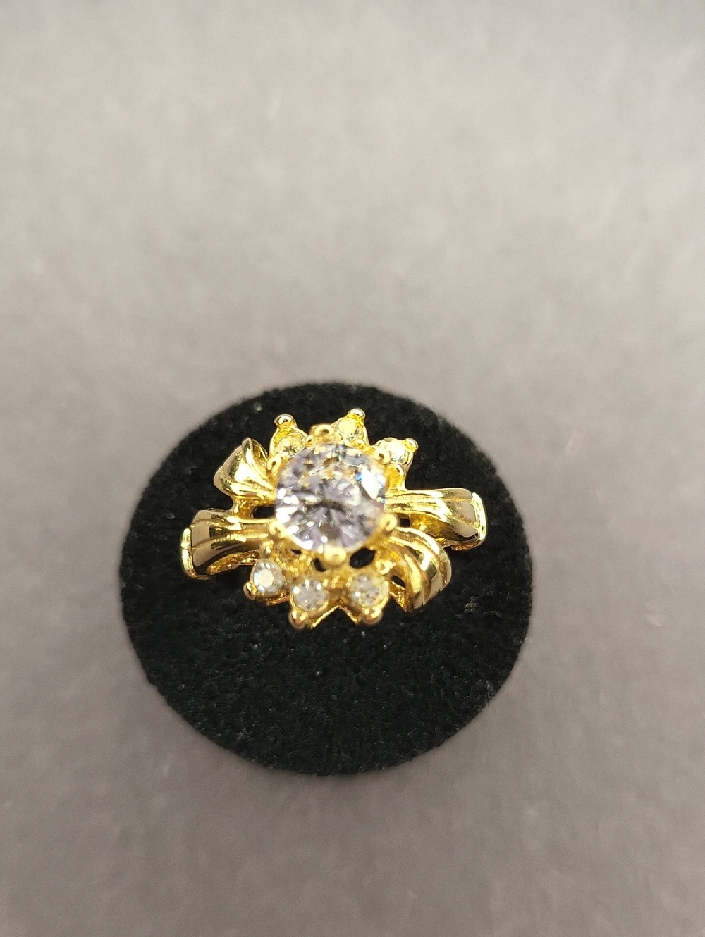 18KGF Cocktail Ring